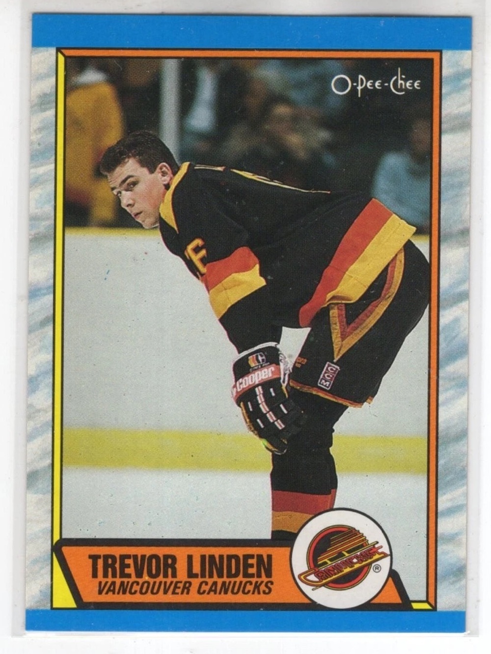 🇨🇦NOW $1🍀 Trevor Linden 1989/90 O-Pee-Chee Canucks Rookie RC Hockey Card